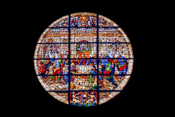 Interior view of Sienna Cathedral