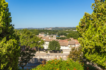 Avignon, France. View of the Old city