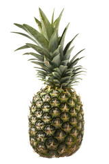 pineapple against white background.