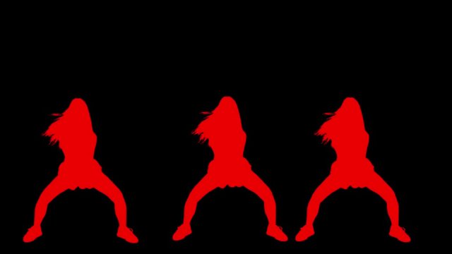 Sexy dancer animation