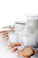 Fresh dairy products