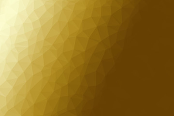 Obraz premium gold polygon pattern for background or web banner design.