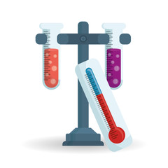 Science design. Research concept. Chemistry illustration