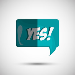 Communication design. bubble icon. talk and comic concept
