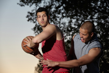 Fototapeta premium basketball players