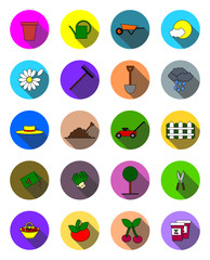 Jardinage flat icon