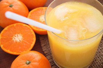 オレンジジュース　ミカンジュース　ジュース