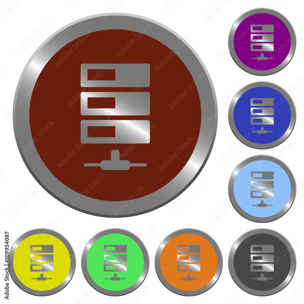 Poster color data network buttons