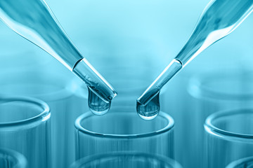 science laboratory test tubes