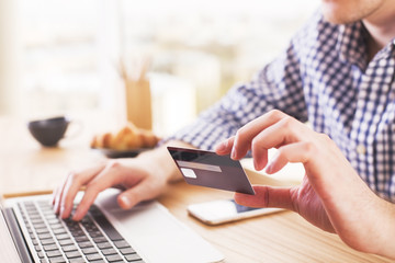 Fototapeta premium Online shopping concept