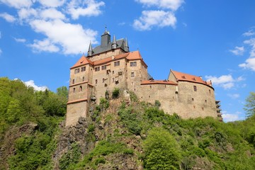 Fototapeta na wymiar Burg Kriebstein 16