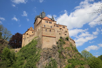 Fototapeta na wymiar Burg Kriebstein 11