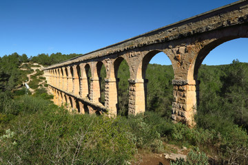 Pont del Diable, acueducto romano en Tarragona, Catalunya