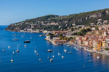 Acrylic prints Villefranche-sur-Mer, French Riviera Villefranche-sur-Mer (French riviera)