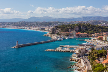 View of Nice (France) 