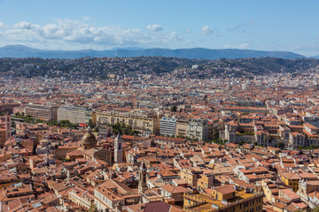 Naklejka premium View of Nice (France) 