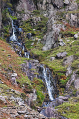 Waterfall in Snowdownia National Park