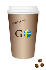 Fußball Kaffeebecher - Schweden