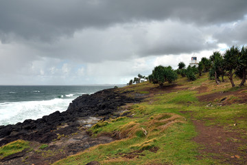 Fototapeta na wymiar Australia Landscape : Fingal Head lighthouse