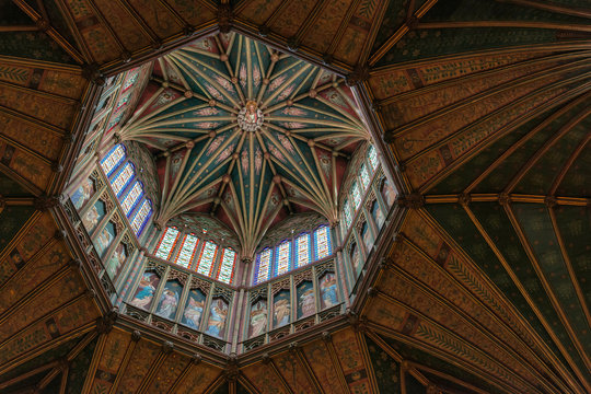 Interior view of part of Ely Cathedral