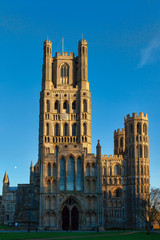 Fototapeta na wymiar Exterior view of Ely Cathedral