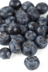 pile of blueberries