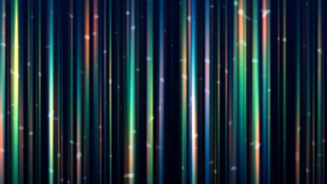 colorful sparkling vertical lines abstract motion background
