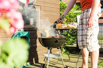 Grillen im Garten