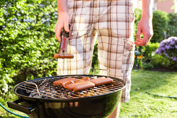 Grillen im Garten