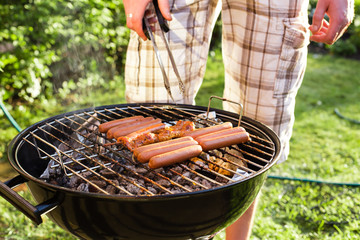 Grillen im Garten