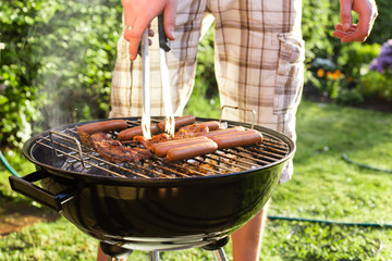 Grillen im Garten