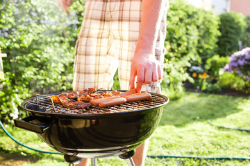 Grillen im Garten