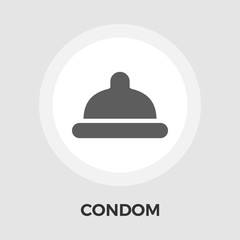 Condom Vector Flat Icon