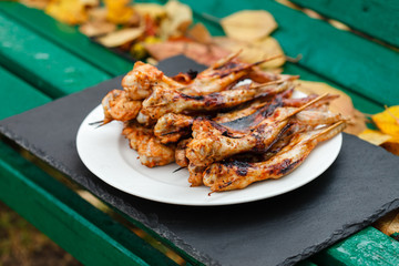 grilled chicken wings