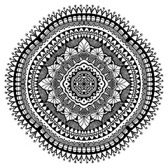 Mandala. Ethnic decorative elements.
