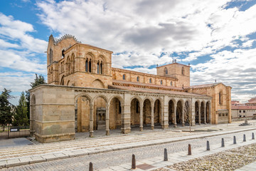 Fototapeta premium Basilica San Vincente of Avila