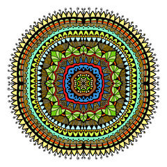 Ornate eastern mandala