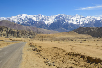 On the road in Ladakh