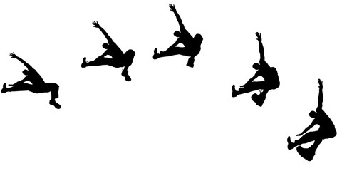 jumping man
