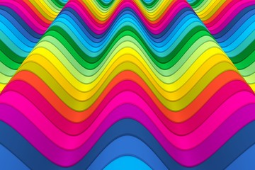 Obraz premium abstract colorful background 3d illustration