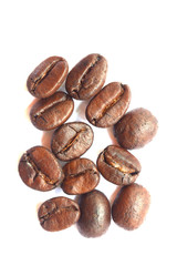 roasted coffee beans, can be used as a background