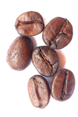 roasted coffee beans, can be used as a background