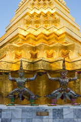 Demon guardian in Wat Phra Kaeo