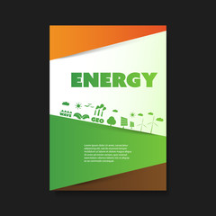 Eco Flyer Design Template - Renewable Energy Theme