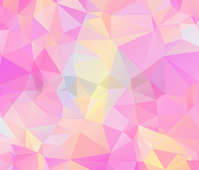 Triangles background, Geometric polygon pattern design