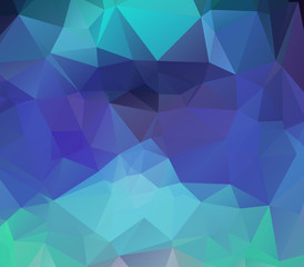 Triangles background, Geometric polygon pattern design