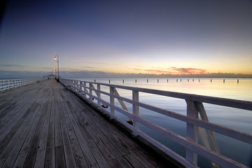 Fototapeta premium Shorncliffe Jetty of Brisbane