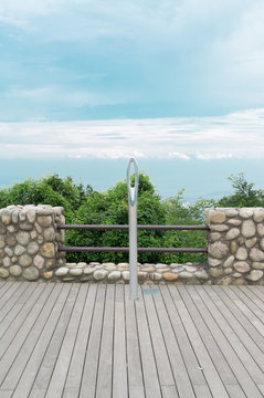 View from the Kukuseidai of Mt.Maya 