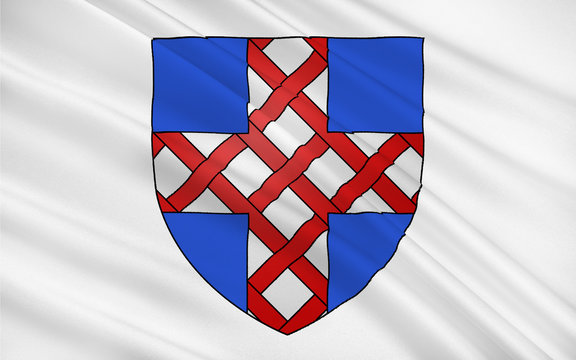 Flag Of Cholet, France