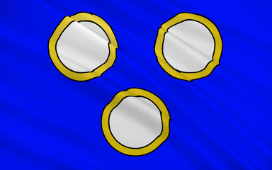 Flag of Mirande, France